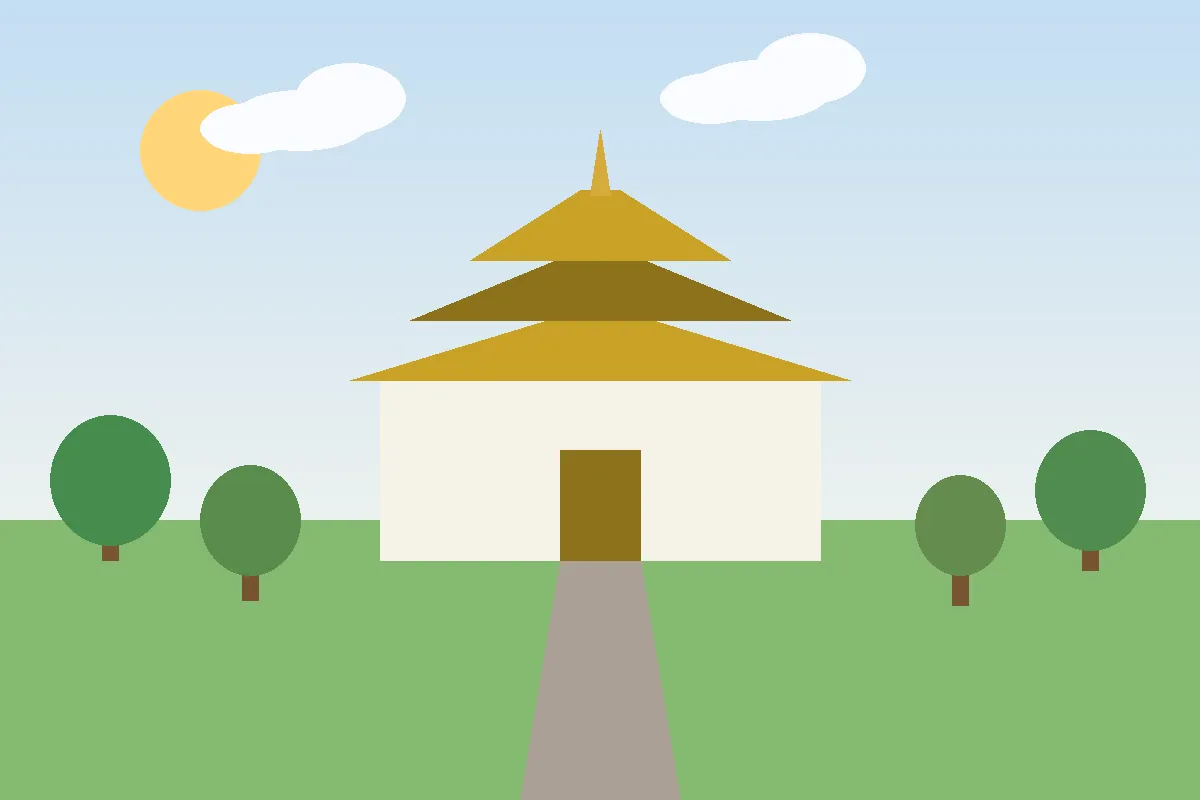ภาพประกอบ: อาคารวัดสุขใจวนาราม